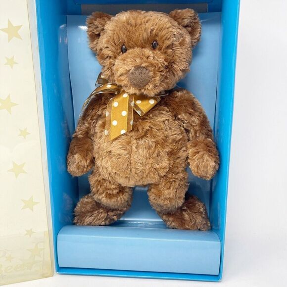 GUND Teddy Bear‎ Collector Plush Macy's New York NEW with Original Box Polka Dot - Picture 3 of 10